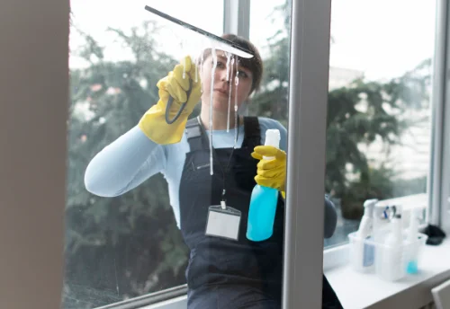 Nettoyage de vitres intérieures et extérieures à Berrias-et-Casteljau
